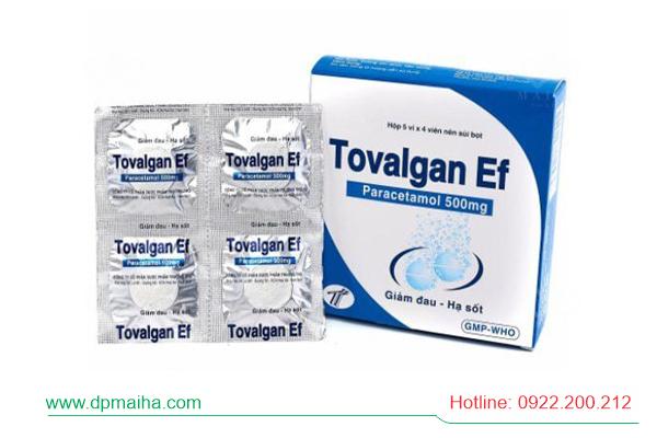 TOVALGAN EF 500 – Giảm Đau, Hạ Sốt Hiệu Quả