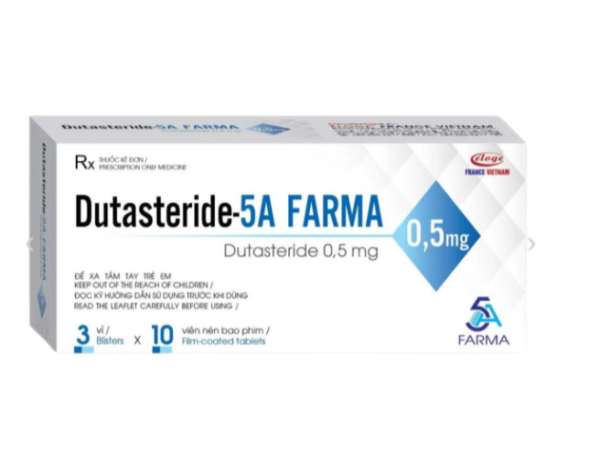 DUTASTERIDE -5AFARMA (Dutasteride 0.5mg) Hộp 3 vỉ x 10 viên