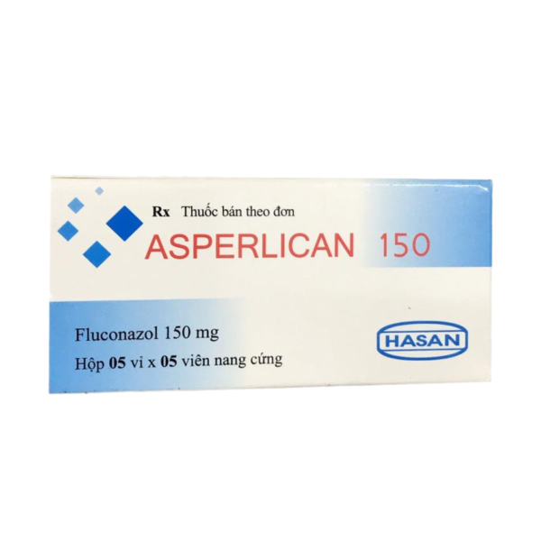 ASPERLICAN 150 (Fluconazol 150mg) Hộp 5 vỉ x 5 viên