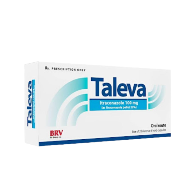 TALEVA (Itraconazol 100mg) Hộp 3 vỉ x 10 viên