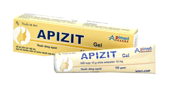 APIZIT (Adapalen 10mg/10g) Tuýp 10g