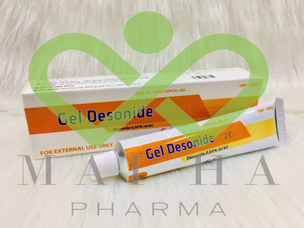 GEL DESONIDE 0,05% (Desonide 0,5mg/g) Tuýp 15g