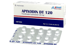 APIXODIN DT 120 (Fexofenadin 120mg) Hộp 3 vỉ x 10 viên