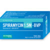 SPIRAMYCIN 1,5M (Spiramycin 500mg) Hộp 2 vỉ x 8 viên