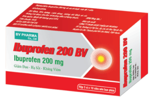 IBUPROFEN 200 (Ibuprofen 200mg) Hộp 10 vỉ x 10 viên