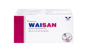 Waisan (Eperisone hydroclorid 50mg) Hộp 10 vỉ x 10 viên