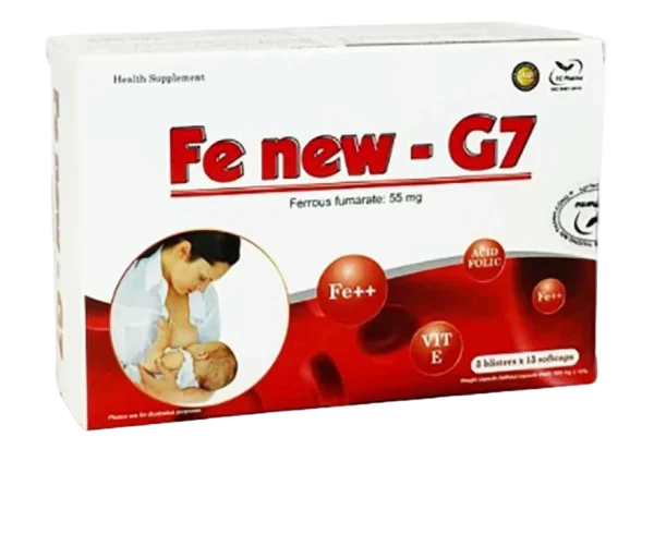 Fe new-G7 (Hộp 5 vỉ x 15 viên)