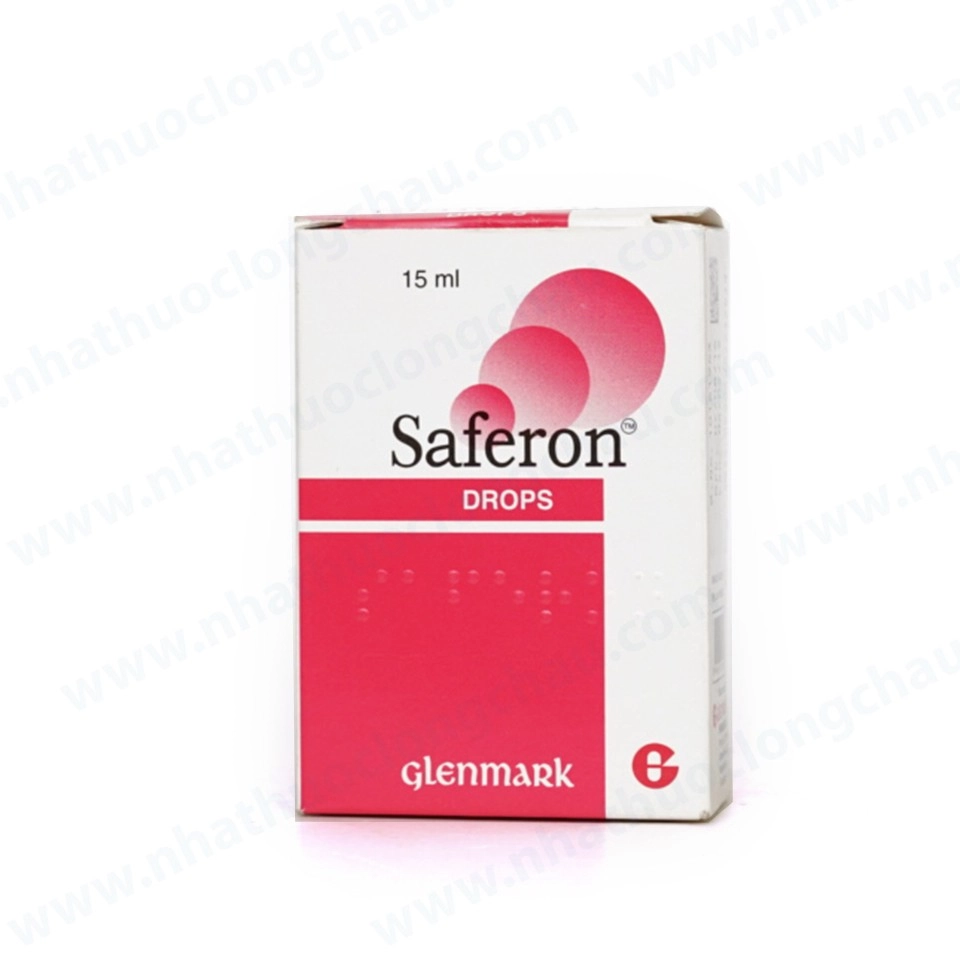 Saferon Drops (Hydroxid Polymaltosesắt (III) 50mg) Chai 15ml