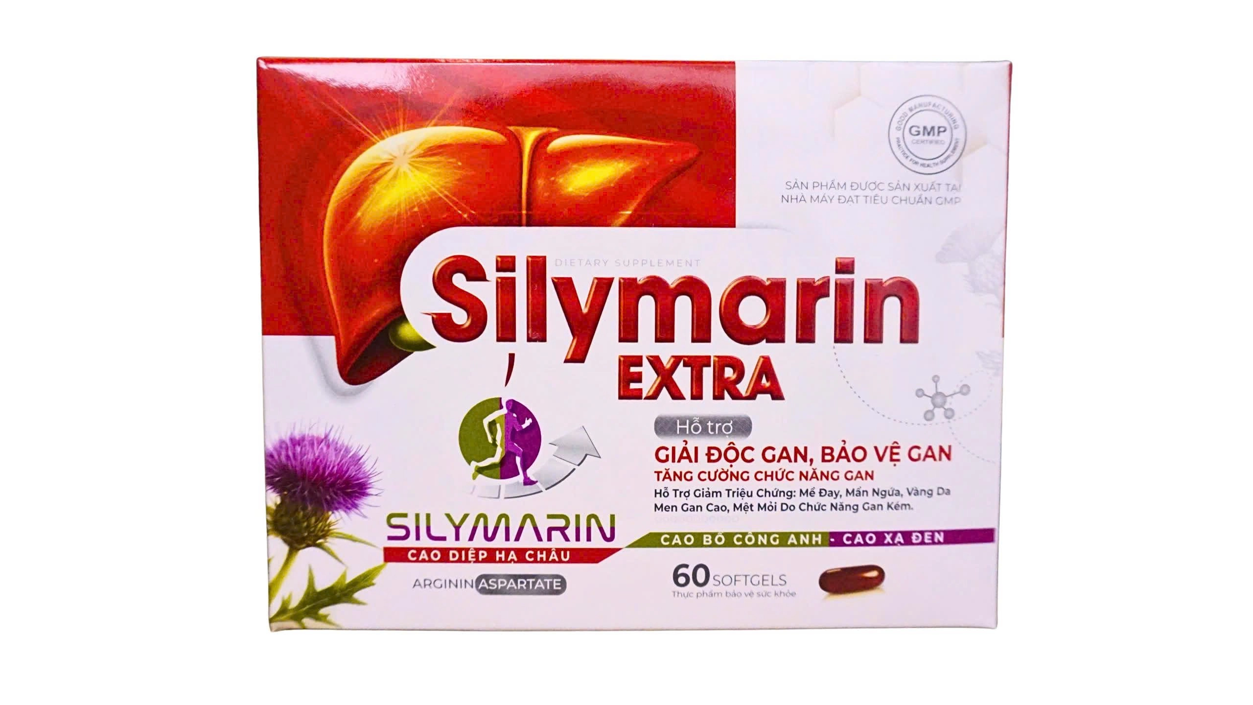 Silymarin extra (Hộp 12 vỉ x 5 viên)