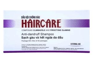 Dầu gội haircare bimex (Hộp 50 gói 6ml)