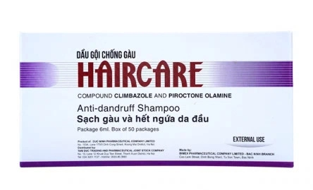 Dầu gội haircare bimex (Hộp 50 gói 6ml)
