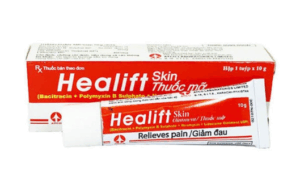 Healift Skin Atco (Bacitracin 500mg, Polymyxin B Sulphate 5000mg, Neomycin 3.5mg, Lidocaine 40mg) Tuýp 10g
