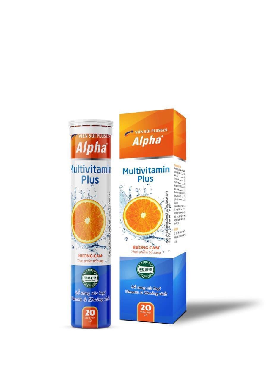 Sủi Multivitamin Plus Alpha (Tuýp 20 viên)