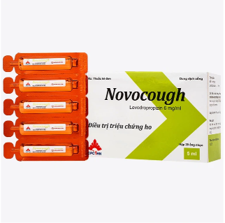Novocough (Levodropropizine 6mg) Hộp 20 ống