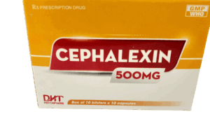Cephalexin (Cephalexin 500mg) Hộp 10 vỉ x 10 viên
