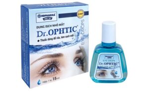 Nhỏ Mắt Dr.Ophtic Natri Clorid 0.9% (Natri clorid 0,9%) Chai 15ml